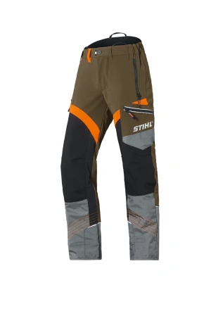 Klimbroek, zonder snijbescherming, ADVANCE X-CLIMB, maat XL, turf