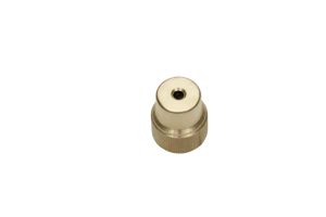 Holle conische mond, messing, 2,5 mm